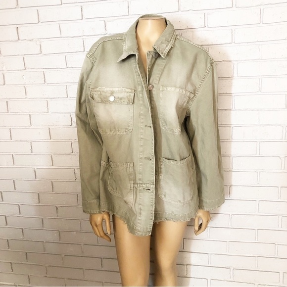 Zara Jackets & Blazers - Zara‎ Women’s Washed Jacket With Pockets